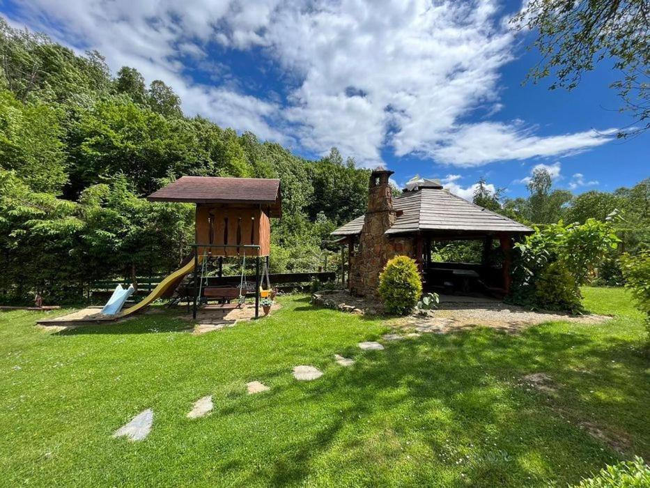 Domki Pod Skalka Baligrod Exterior photo
